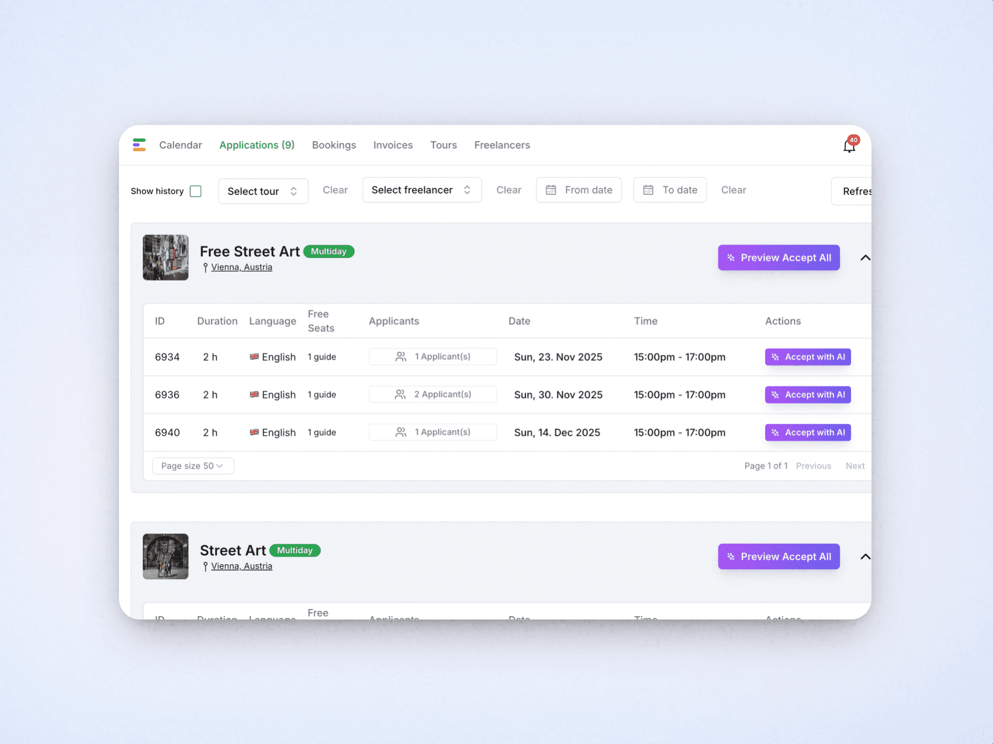 You Approve or Auto-Pick interface